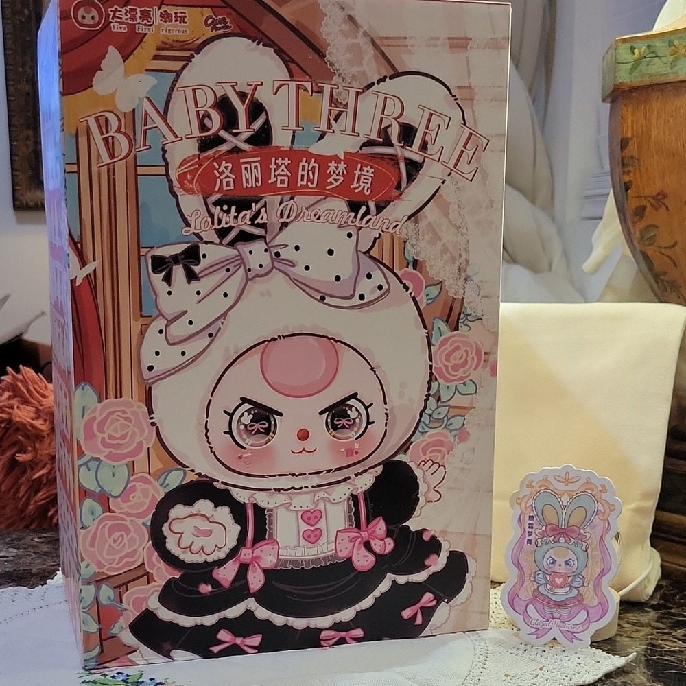 Cureplaneta Glazed Nocturne Plush  Box Animation Collectible Multicolor